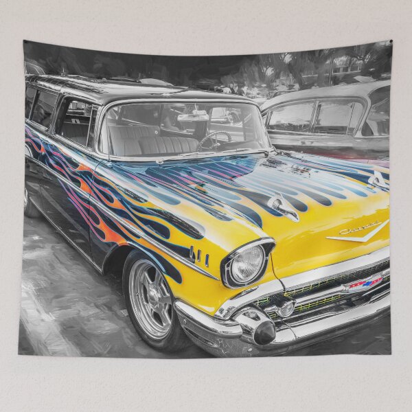 Item preview, 1957 Black Chevrolet Bel Air Nomad Station Wagon X122 designed and sold by RichFrancoCars.