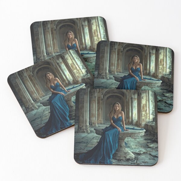 Item preview, Elegance in Decay: A Blue Symphony designed and sold by oanaunciuleanu.