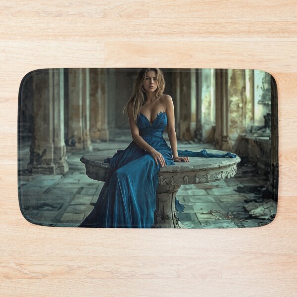 Item preview, Elegance in Decay: A Blue Symphony designed and sold by oanaunciuleanu.