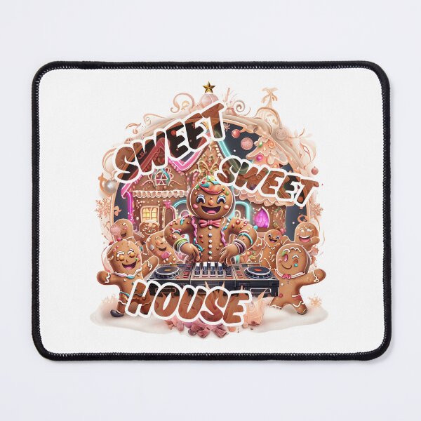 Item preview, Sweet, Sweet House – Gingerbread Rave designed and sold by Designorigin.