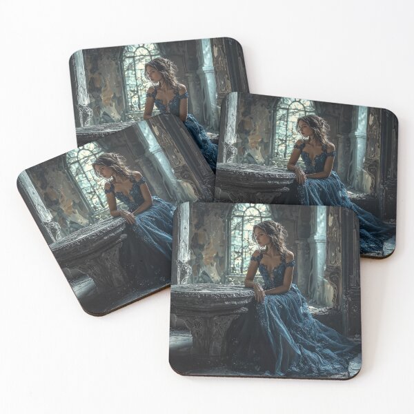 Item preview, Elegance in Decay: A Blue Symphony designed and sold by oanaunciuleanu.