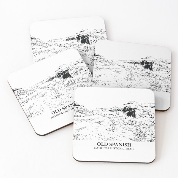 Item preview, Old Spanish National Historic Trail designed and sold by Lakeric Cityscapes.
