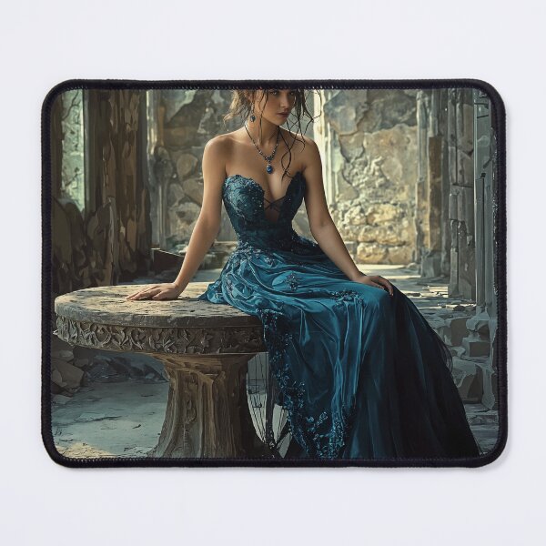 Item preview, Elegance in Decay: A Blue Symphony designed and sold by oanaunciuleanu.