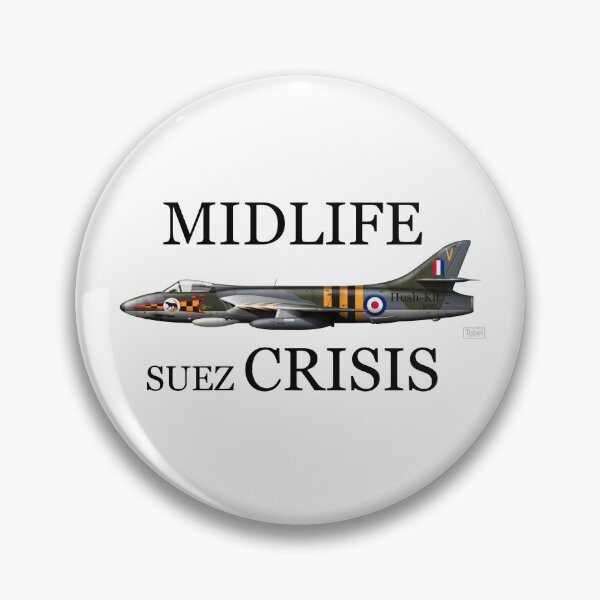 Item preview, MIDLIFE SUEZ CRISIS HAWKER HUNTER by TEASEL STUDIO  designed and sold by HushKit.