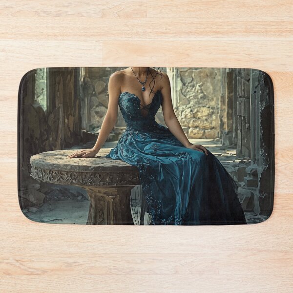 Item preview, Elegance in Decay: A Blue Symphony designed and sold by oanaunciuleanu.