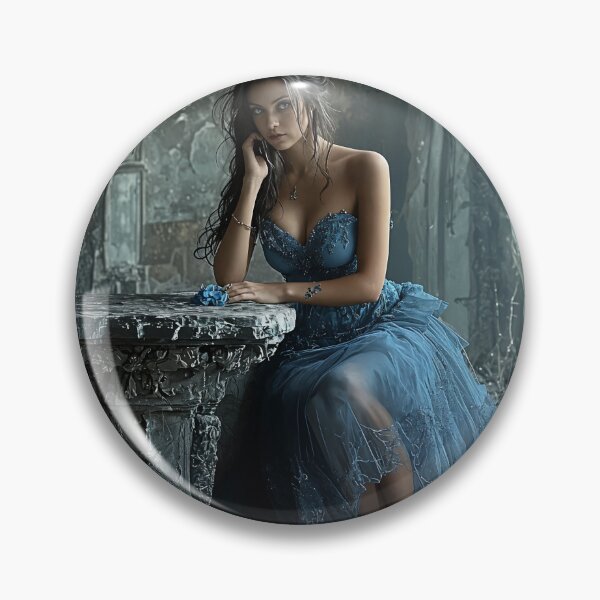 Item preview, Elegance in Decay: A Blue Symphony designed and sold by oanaunciuleanu.