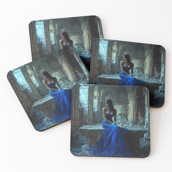 Item preview, Elegance in Decay: A Blue Symphony designed and sold by oanaunciuleanu.