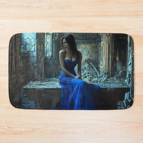 Item preview, Elegance in Decay: A Blue Symphony designed and sold by oanaunciuleanu.