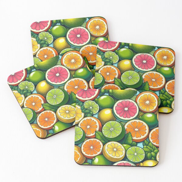Item preview, Citrus Pattern designed and sold by ArtFactoryAI.