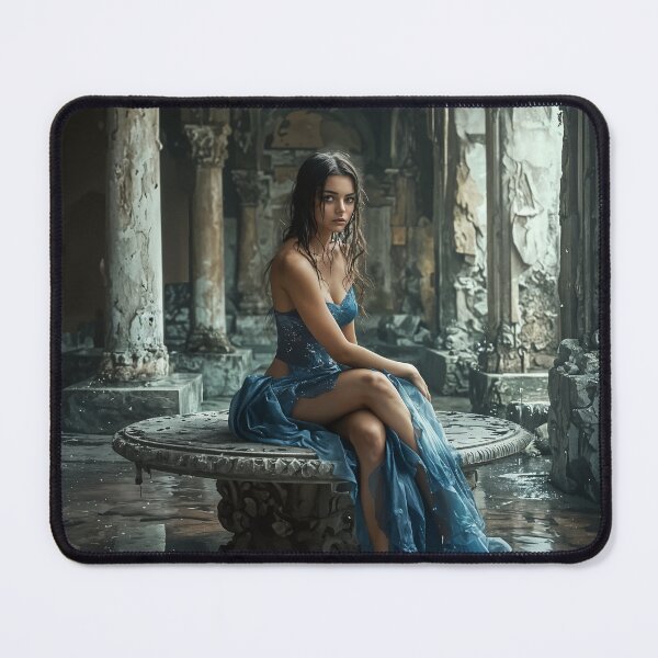 Item preview, Elegance in Decay: A Blue Symphony designed and sold by oanaunciuleanu.