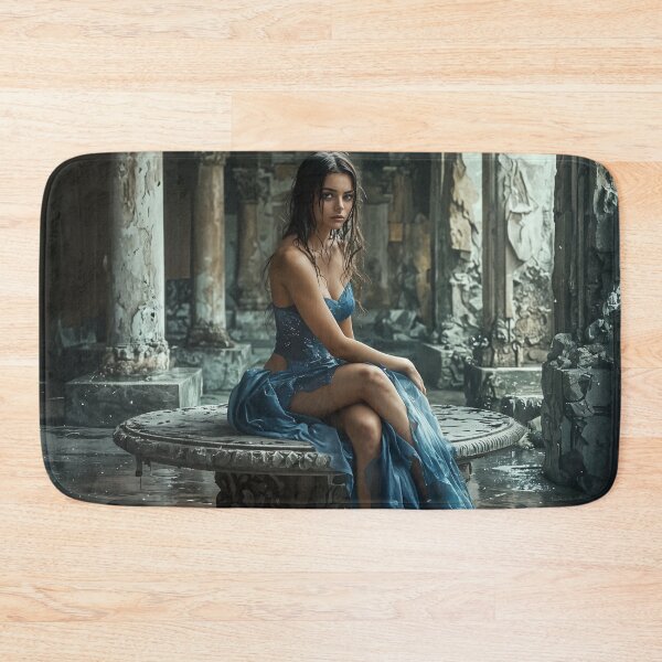 Item preview, Elegance in Decay: A Blue Symphony designed and sold by oanaunciuleanu.
