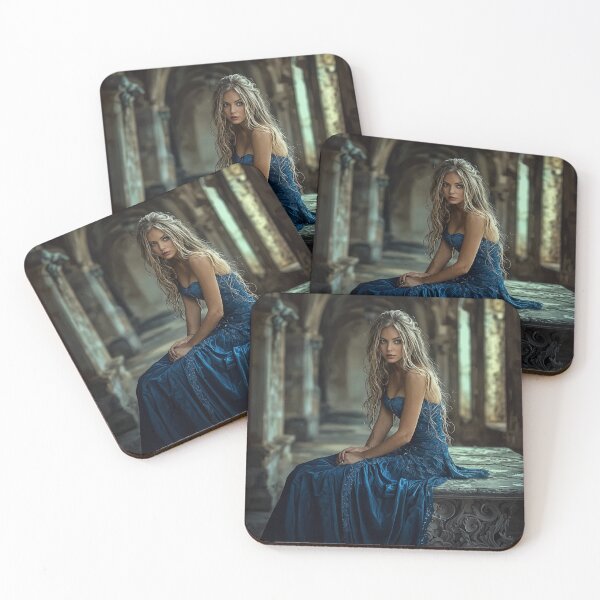 Item preview, Elegance in Decay: A Blue Symphony designed and sold by oanaunciuleanu.