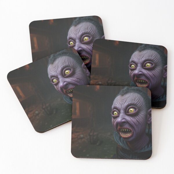 Item preview, Creepy Scary Purple Hybrid Creature designed and sold by highplacidity.
