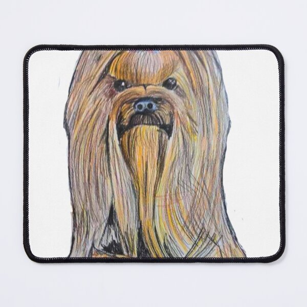 Item preview, Yorkie Acrylic Painting designed and sold by JCRockDesign.