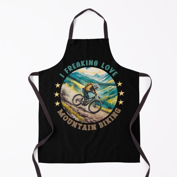 Item preview, I Freaking Love Mountain Biking designed and sold by OskarArts.
