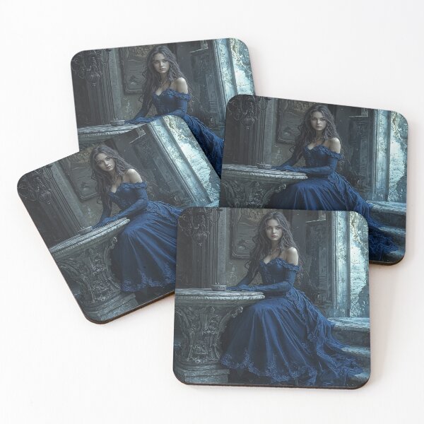 Item preview, Elegance in Decay: A Blue Symphony designed and sold by oanaunciuleanu.