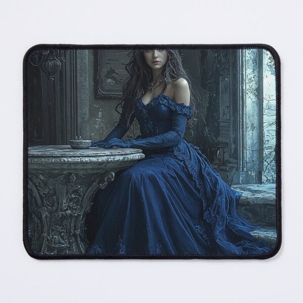 Item preview, Elegance in Decay: A Blue Symphony designed and sold by oanaunciuleanu.