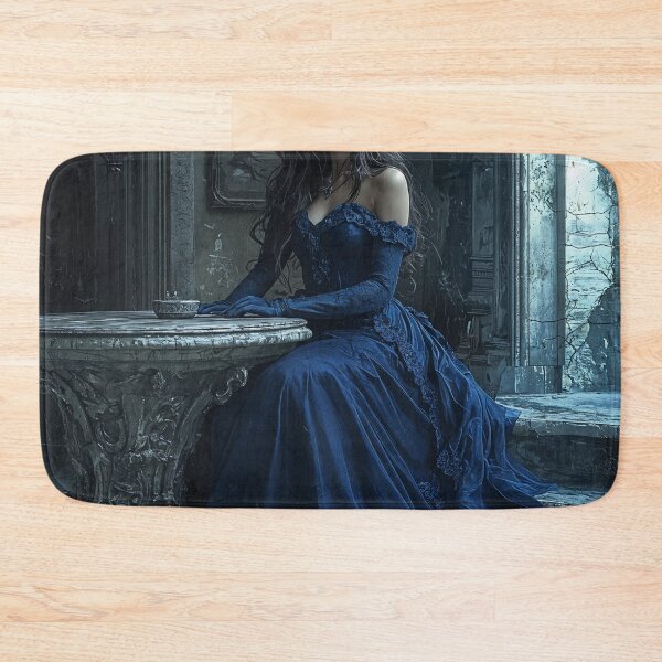 Item preview, Elegance in Decay: A Blue Symphony designed and sold by oanaunciuleanu.