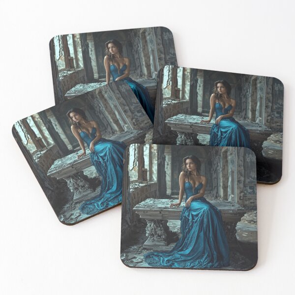Item preview, Elegance in Decay: A Blue Symphony designed and sold by oanaunciuleanu.