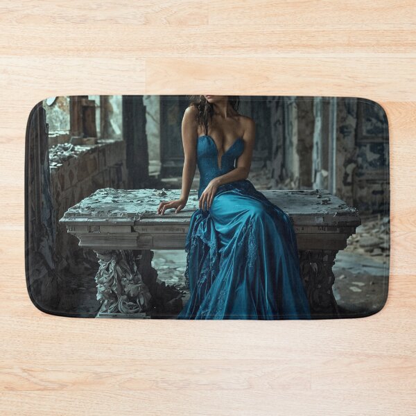 Item preview, Elegance in Decay: A Blue Symphony designed and sold by oanaunciuleanu.