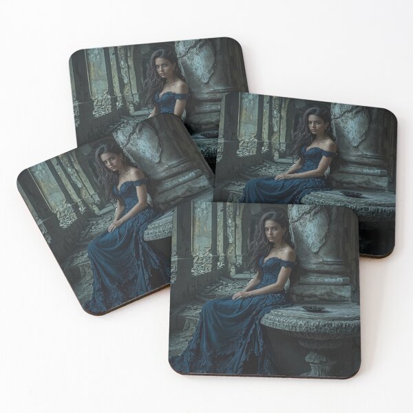 Item preview, Elegance in Decay: A Blue Symphony designed and sold by oanaunciuleanu.