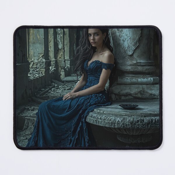 Item preview, Elegance in Decay: A Blue Symphony designed and sold by oanaunciuleanu.