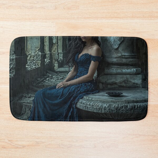 Item preview, Elegance in Decay: A Blue Symphony designed and sold by oanaunciuleanu.