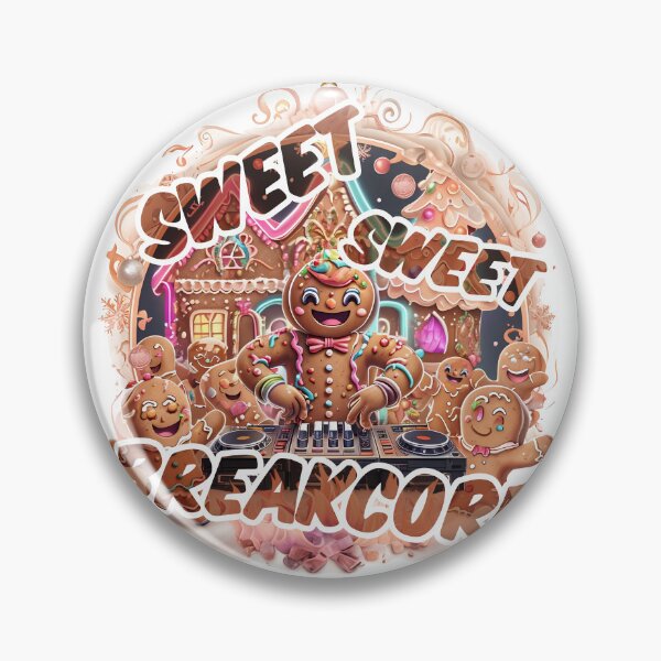 Artikelvorschau, Sweet, Sweet Breakcore – Gingerbread Rave entworfen und verkauft von Designorigin.