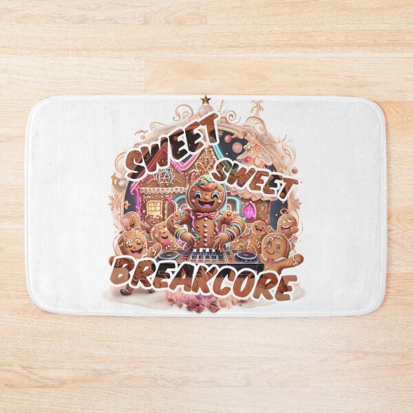 Item preview, Sweet, Sweet Breakcore – Gingerbread Rave designed and sold by Designorigin.