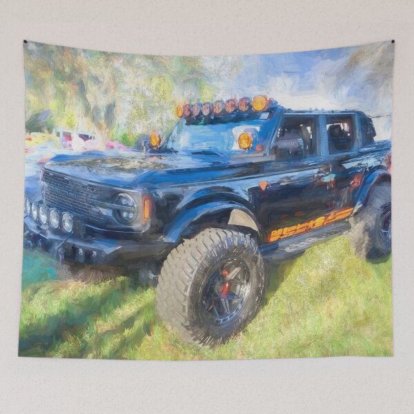 Item preview, 2024 Black Ford Bronco Badlands X104 designed and sold by RichFrancoCars.