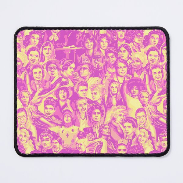 Item preview, Celebration of Women's History in Shades of Pink and Yellow designed and sold by Unhinged Heather.
