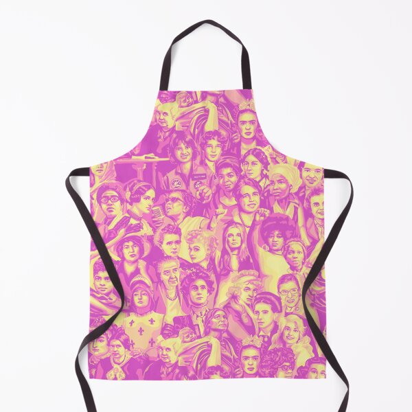 Item preview, Celebration of Women's History in Shades of Pink and Yellow designed and sold by Unhinged Heather.