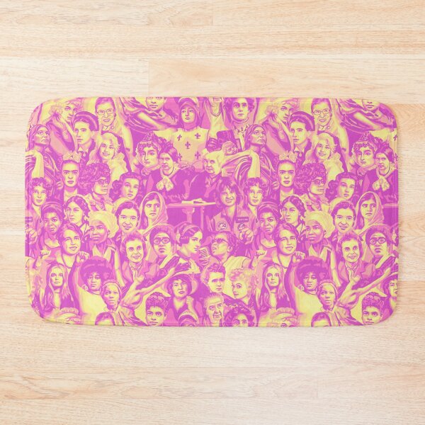 Item preview, Celebration of Women's History in Shades of Pink and Yellow designed and sold by Unhinged Heather.