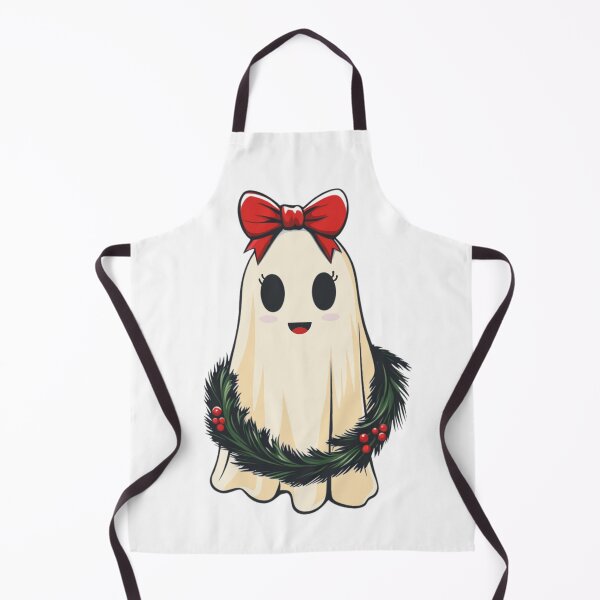 Item preview, Christmas Ghost Spirit Wreath designed and sold by StoopKidDesigns.