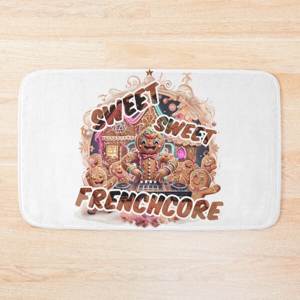 Item preview, Sweet, Sweet Frenchcore – Gingerbread Rave designed and sold by Designorigin.