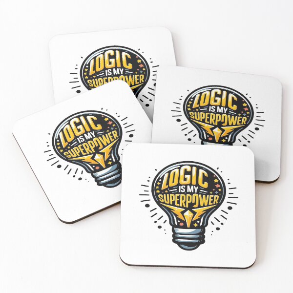 Item preview, Logic is my super power designed and sold by Monem-RASH.