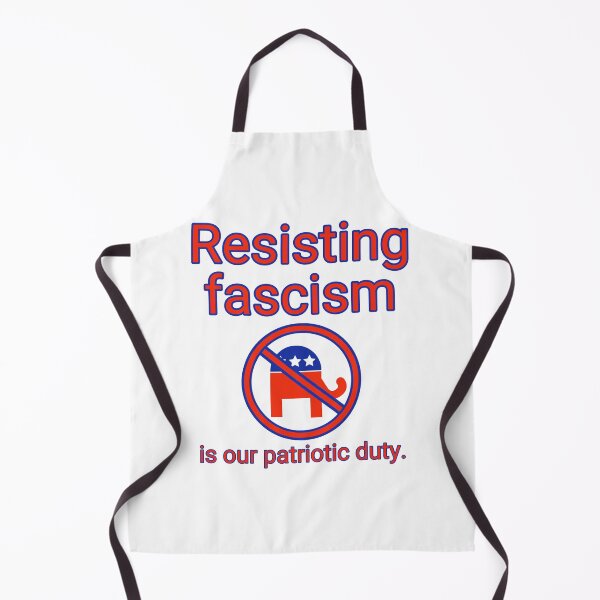 Item preview, Resisting fascism is our patriotic duty designed and sold by Rachel the Artist .