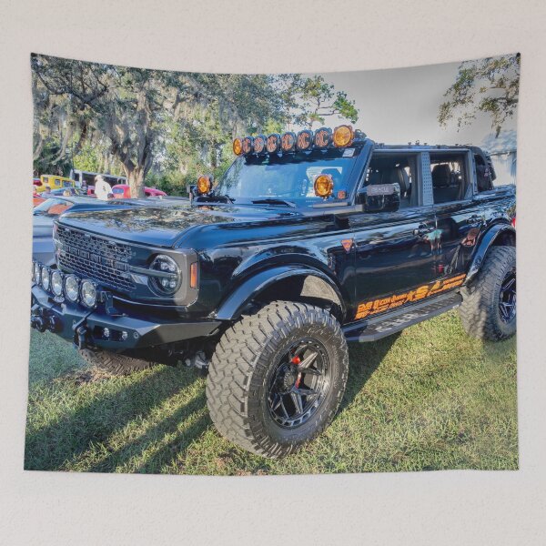 Item preview, 2024 Black Ford Bronco Badlands X106 designed and sold by RichFrancoCars.