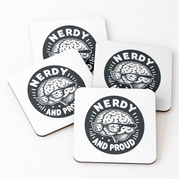 Item preview, Nerdy and Proud designed and sold by Monem-RASH.