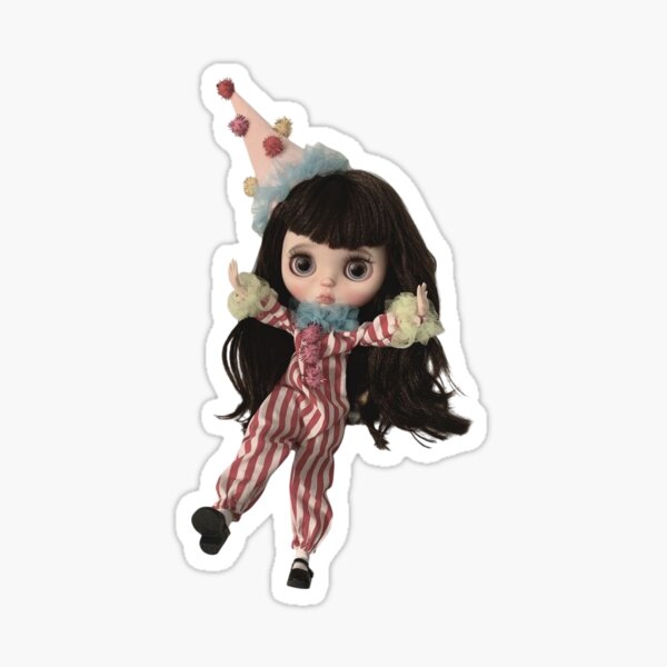 Item preview, clown blyth doll designed and sold by emmev.
