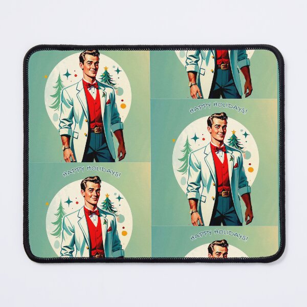 Item preview, 1950'S AESTHETIC RETRO HOLIDAY CHRISTMAS MAN COOL ART designed and sold by Arts4U.