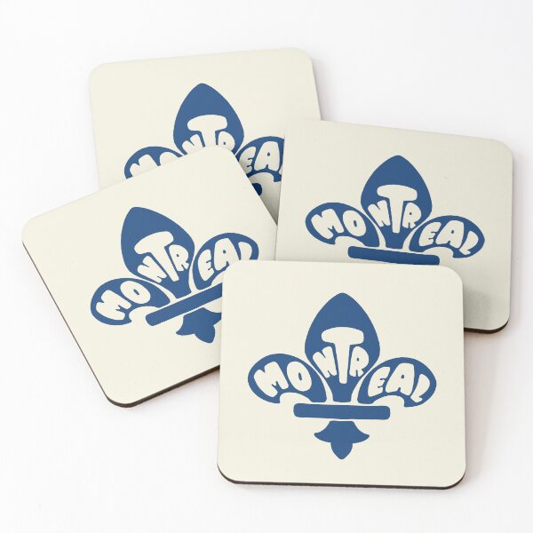 Item preview, Montreal Quebec Canada - Fleur De Lys - Blue designed and sold by tanimator.