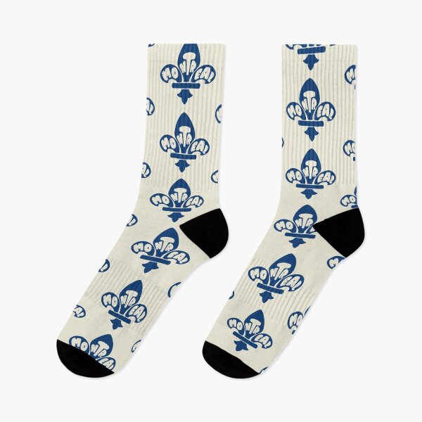 Item preview, Montreal Quebec Canada - Fleur De Lys - Blue designed and sold by tanimator.