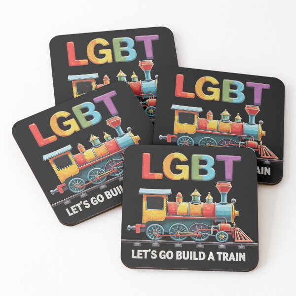 Item preview, LGBT - Let's Go Build A Train  - Eye Voodoo  designed and sold by eyevoodoo.