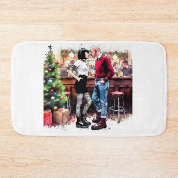 Item preview, Christmas Skinhead Ska couple.  designed and sold by fatbanana.