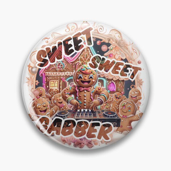 Item preview, Sweet, Sweet Gabber – Gingerbread Rave designed and sold by Designorigin.