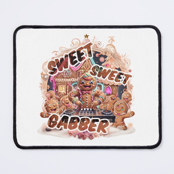 Item preview, Sweet, Sweet Gabber – Gingerbread Rave designed and sold by Designorigin.