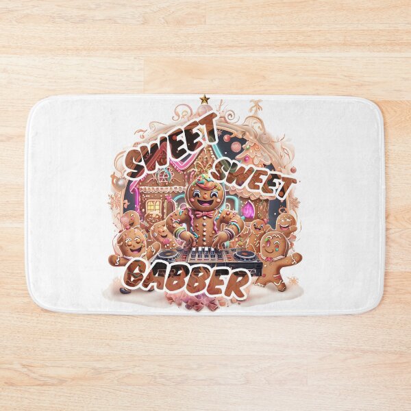Artikelvorschau, Sweet, Sweet Gabber – Gingerbread Rave entworfen und verkauft von Designorigin.