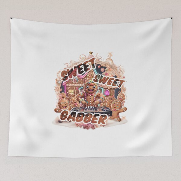 Item preview, Sweet, Sweet Gabber – Gingerbread Rave designed and sold by Designorigin.