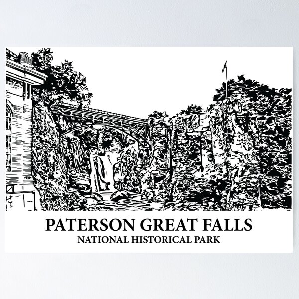 Item preview, Paterson Great Falls National Historical Park designed and sold by Lakeric Cityscapes.